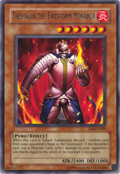 Thestalos the Firestorm Monarch [TP8-EN009] Rare - Yu-Gi-Oh! - Card Brawlers | Quebec | Canada |