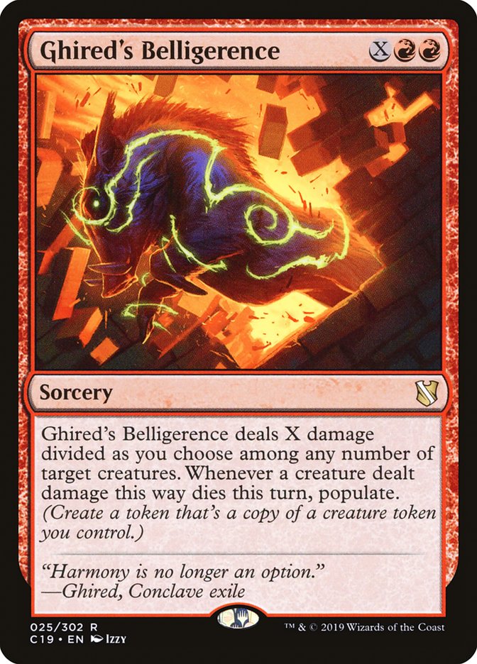 Ghired's Belligerence [Commander 2019] - Magic: The Gathering - Card Brawlers | Quebec | Canada |