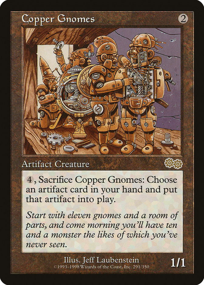 Copper Gnomes [Urza's Saga] - Magic: The Gathering - Card Brawlers | Quebec | Canada |
