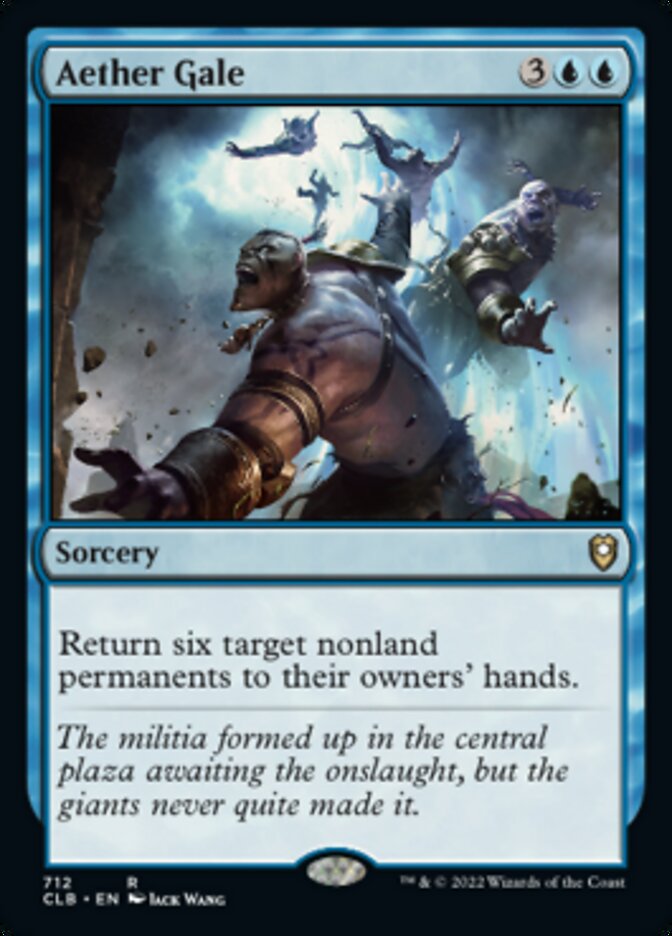 Aether Gale [Commander Legends: Battle for Baldur's Gate] - Magic: The Gathering - Card Brawlers | Quebec | Canada |