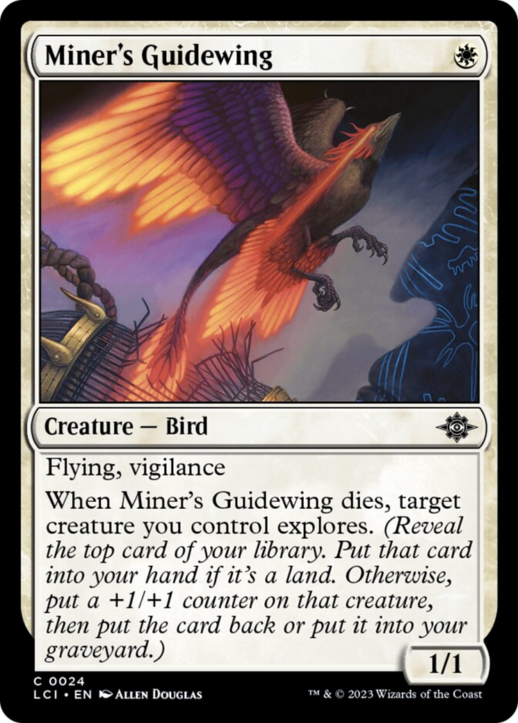 Miner's Guidewing [The Lost Caverns of Ixalan] - Magic: The Gathering - Card Brawlers | Quebec | Canada |