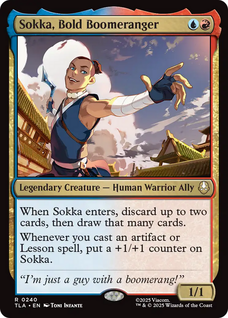 Sokka, Bold Boomeranger [Avatar: The Last Airbender] - Magic: The Gathering - Card Brawlers | Quebec | Canada |