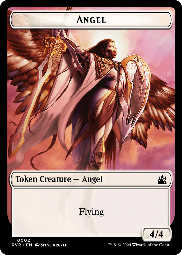 Angel Token (0002) [Ravnica Remastered Tokens] - Magic: The Gathering - Card Brawlers | Quebec | Canada |