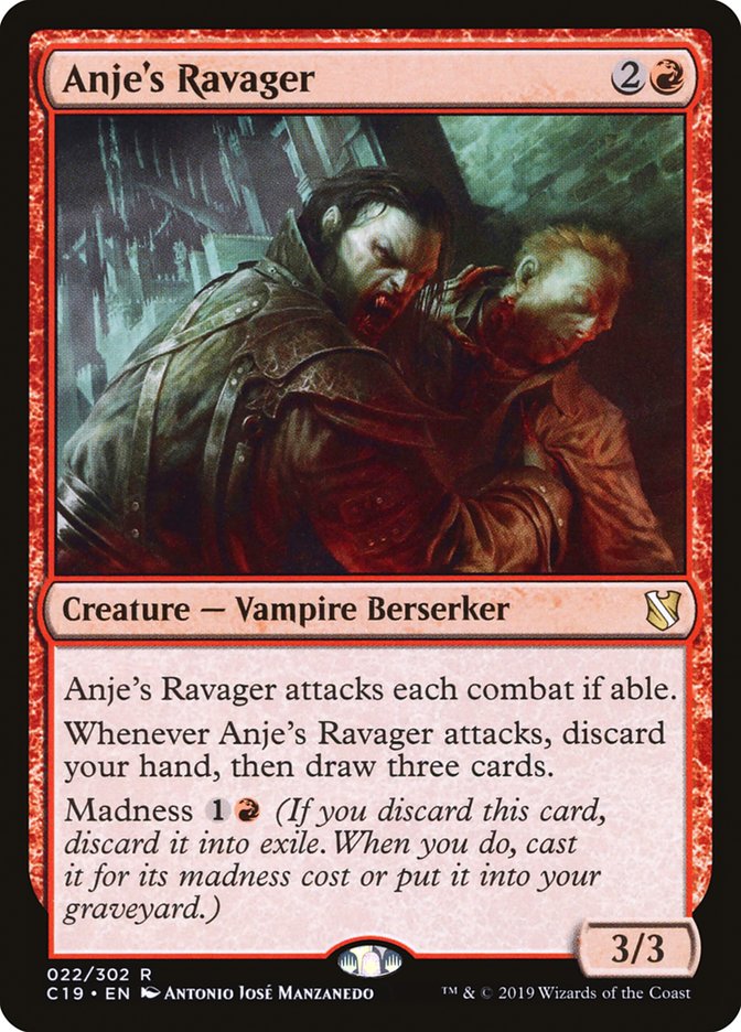 Anje's Ravager [Commander 2019] - Magic: The Gathering - Card Brawlers | Quebec | Canada |