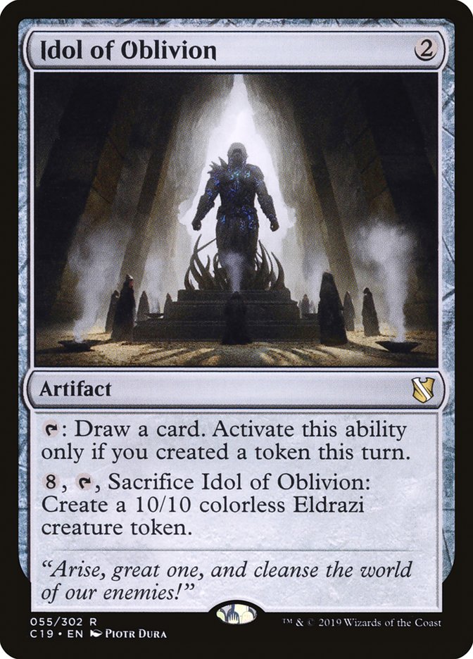 Idol of Oblivion [Commander 2019] - Magic: The Gathering - Card Brawlers | Quebec | Canada |