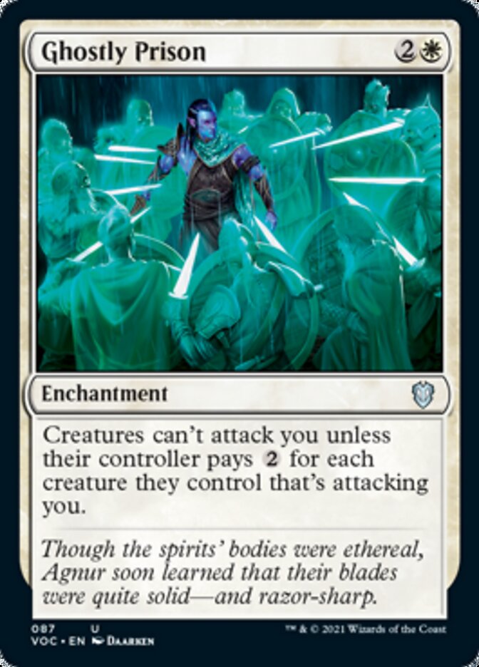 Ghostly Prison [Innistrad: Crimson Vow Commander] - Magic: The Gathering - Card Brawlers | Quebec | Canada |