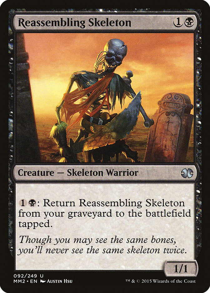 Reassembling Skeleton [Modern Masters 2015] - Magic: The Gathering - Card Brawlers | Quebec | Canada |