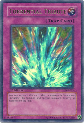 Torrential Tribute [LON-025] Ultra Rare - Yu-Gi-Oh! - Card Brawlers | Quebec | Canada |