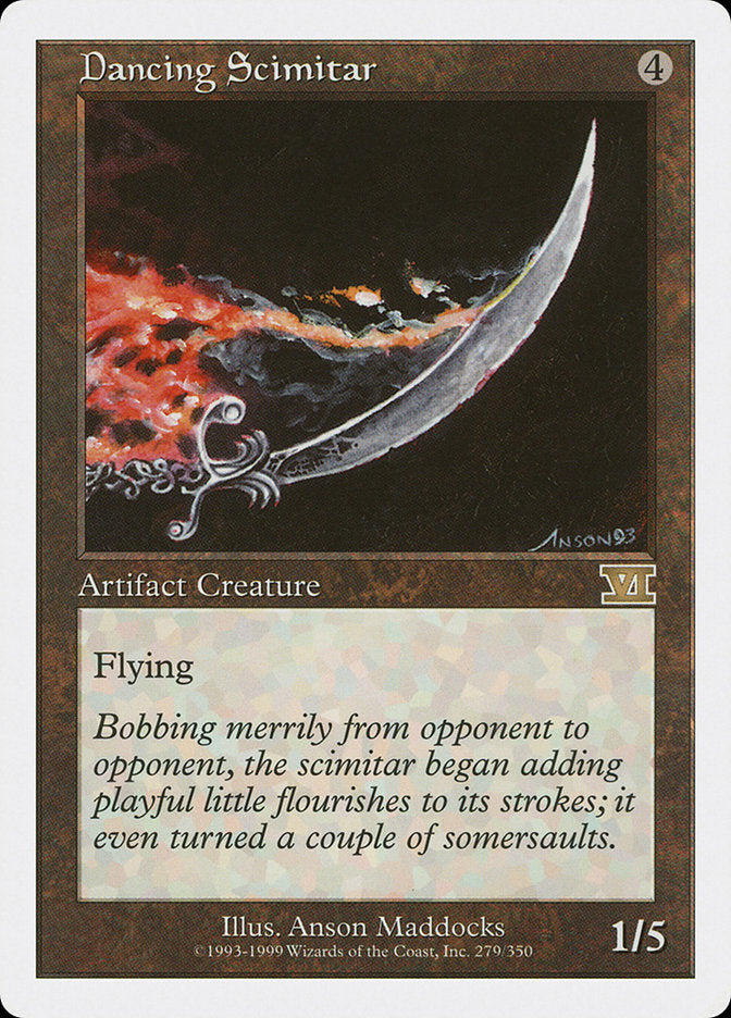 Dancing Scimitar [Classic Sixth Edition] - Magic: The Gathering - Card Brawlers | Quebec | Canada |