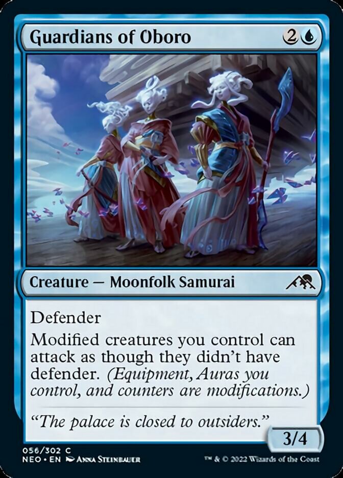 Guardians of Oboro [Kamigawa: Neon Dynasty] - Magic: The Gathering - Card Brawlers | Quebec | Canada |