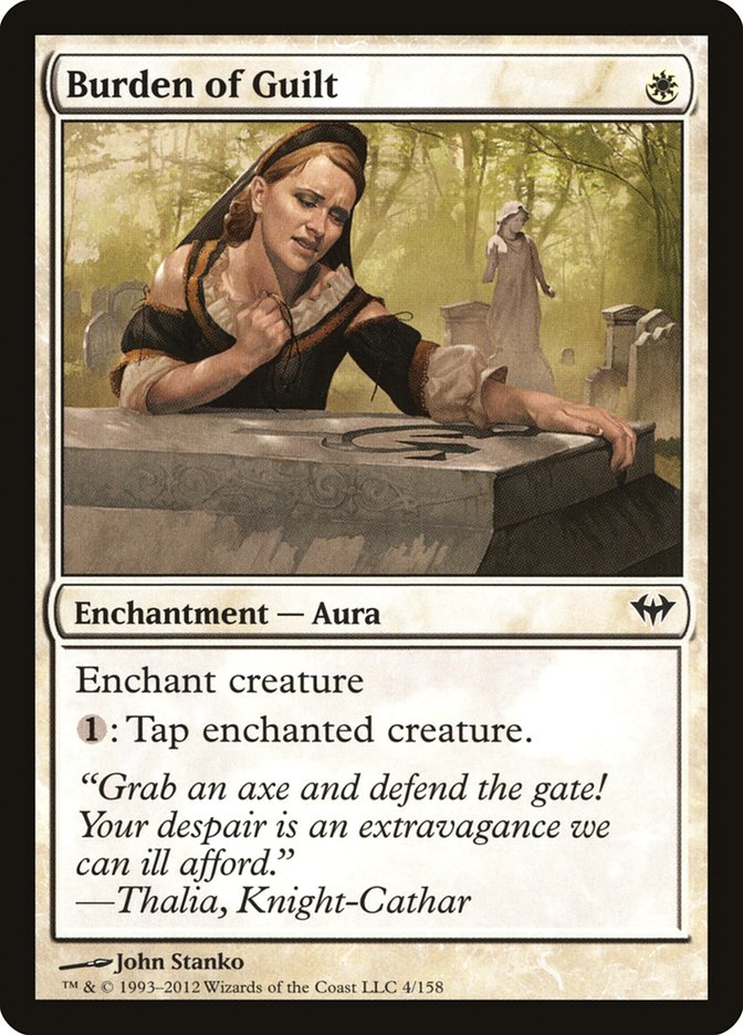 Burden of Guilt [Dark Ascension] - Magic: The Gathering - Card Brawlers | Quebec | Canada |