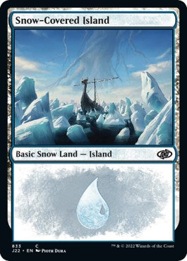 Snow-Covered Island [Jumpstart 2022] - Magic: The Gathering - Card Brawlers | Quebec | Canada |