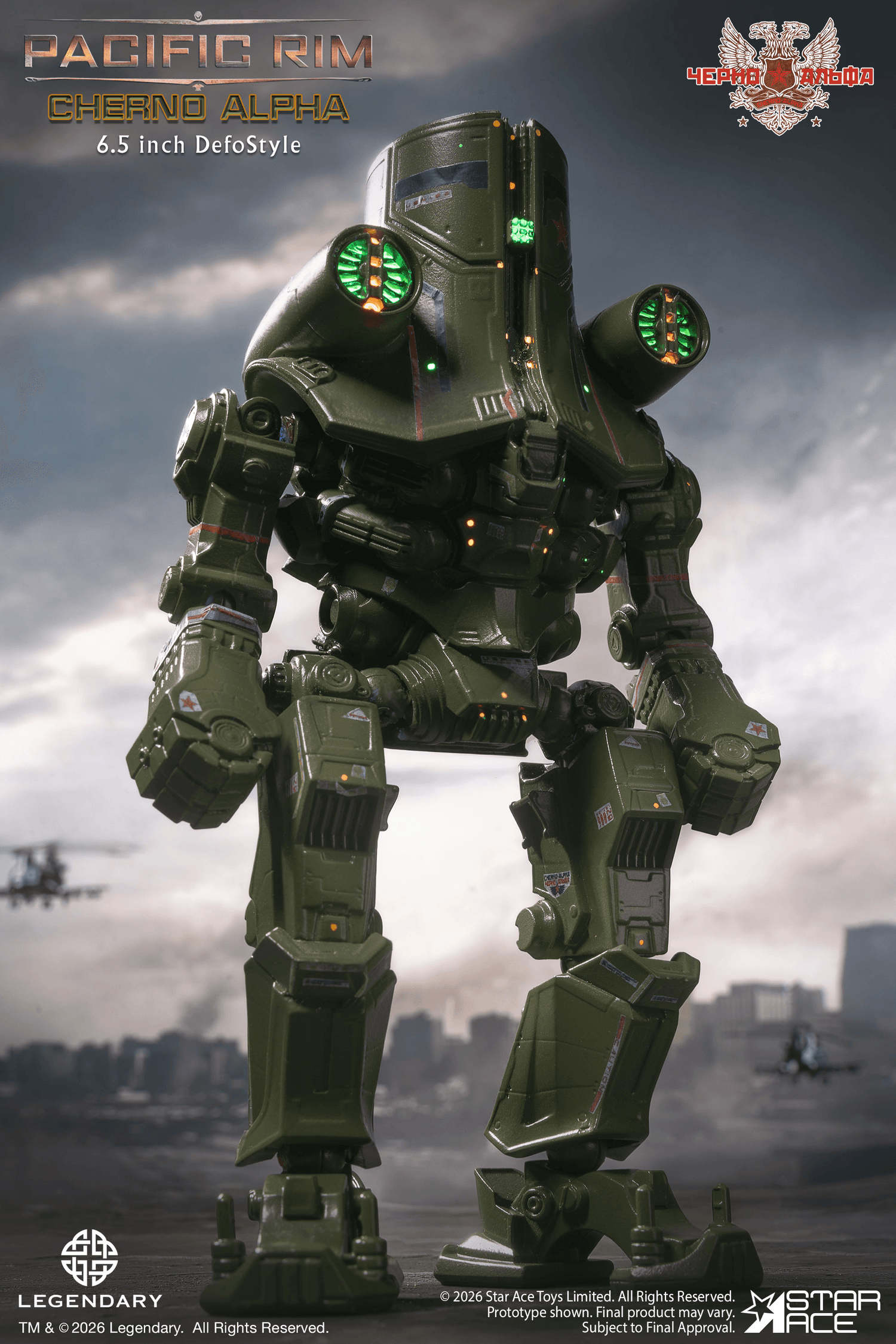 Star Ace - Pacific Rim – Cherno Alpha DefoStyle Figure - (PREORDER) December 15, 2026