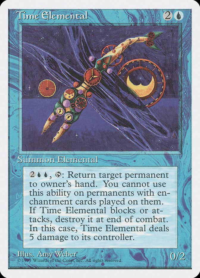 Time Elemental [Fourth Edition] - Magic: The Gathering - Card Brawlers | Quebec | Canada |