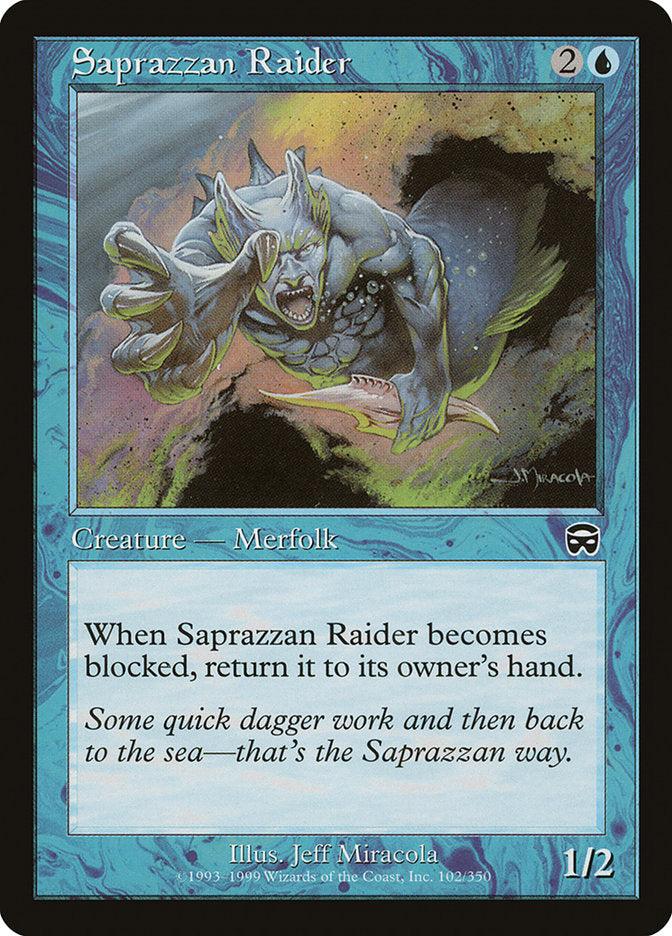 Saprazzan Raider [Mercadian Masques] - Magic: The Gathering - Card Brawlers | Quebec | Canada |