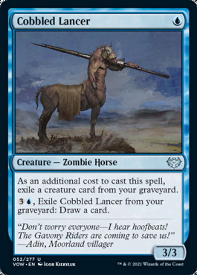 Cobbled Lancer [Innistrad: Crimson Vow] - Magic: The Gathering - Card Brawlers | Quebec | Canada |