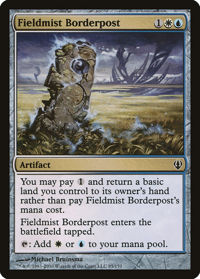 Fieldmist Borderpost [Archenemy] - Magic: The Gathering - Card Brawlers | Quebec | Canada |