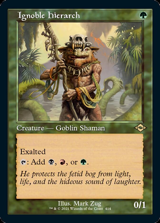Ignoble Hierarch (Retro) [Modern Horizons 2] - Magic: The Gathering - Card Brawlers | Quebec | Canada |