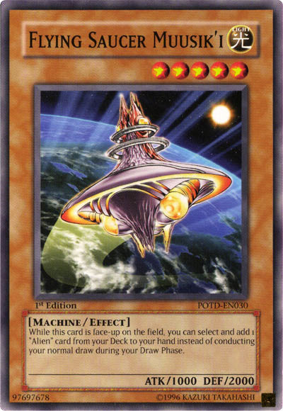 Flying Saucer Muusik'i [POTD-EN030] Common - Yu-Gi-Oh! - Card Brawlers | Quebec | Canada |