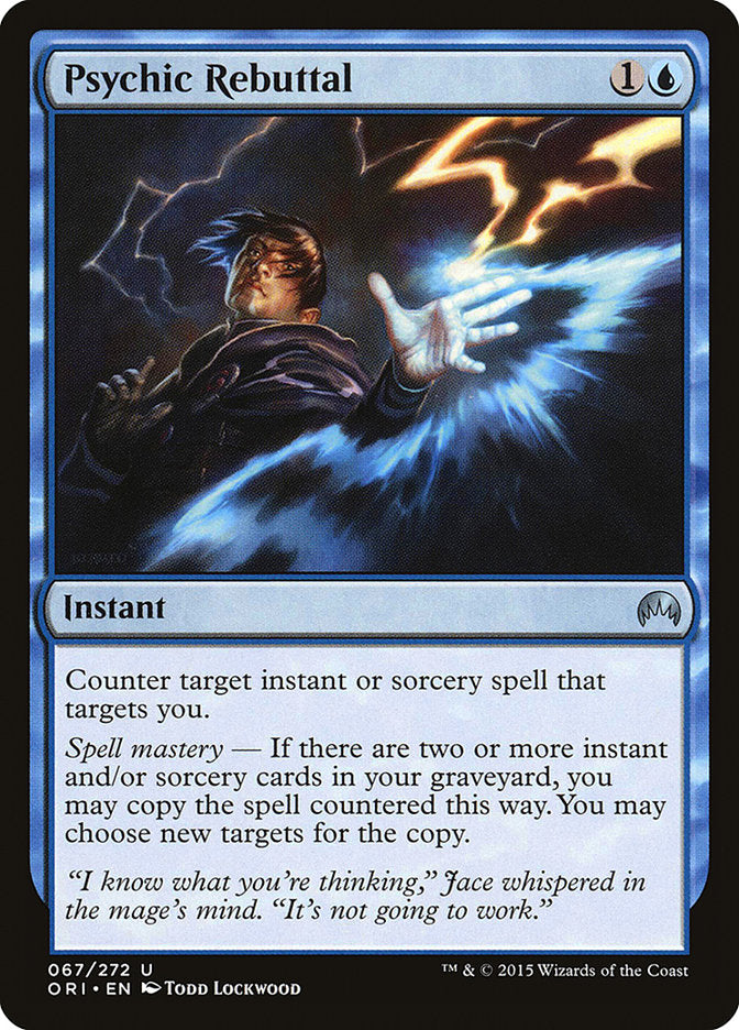 Psychic Rebuttal [Magic Origins] - Magic: The Gathering - Card Brawlers | Quebec | Canada |