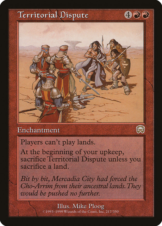 Territorial Dispute [Mercadian Masques] - Magic: The Gathering - Card Brawlers | Quebec | Canada |