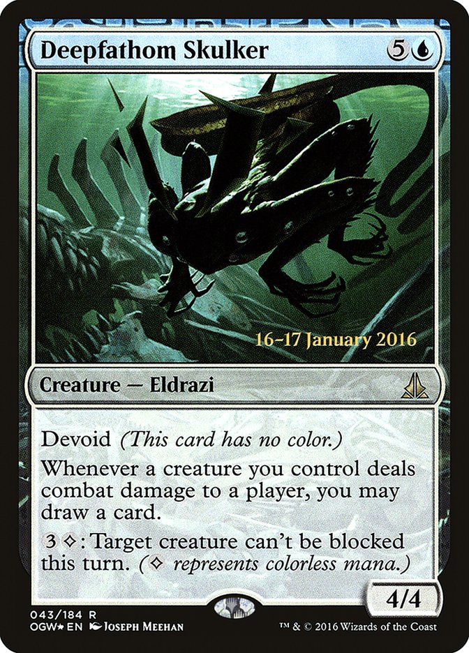 Deepfathom Skulker [Oath of the Gatewatch Prerelease Promos] - Magic: The Gathering - Card Brawlers | Quebec | Canada |