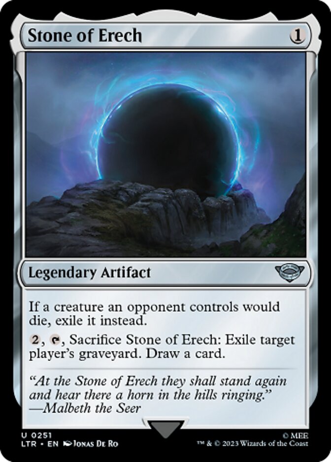 Stone of Erech [The Lord of the Rings: Tales of Middle-Earth] - Magic: The Gathering - Card Brawlers | Quebec | Canada |