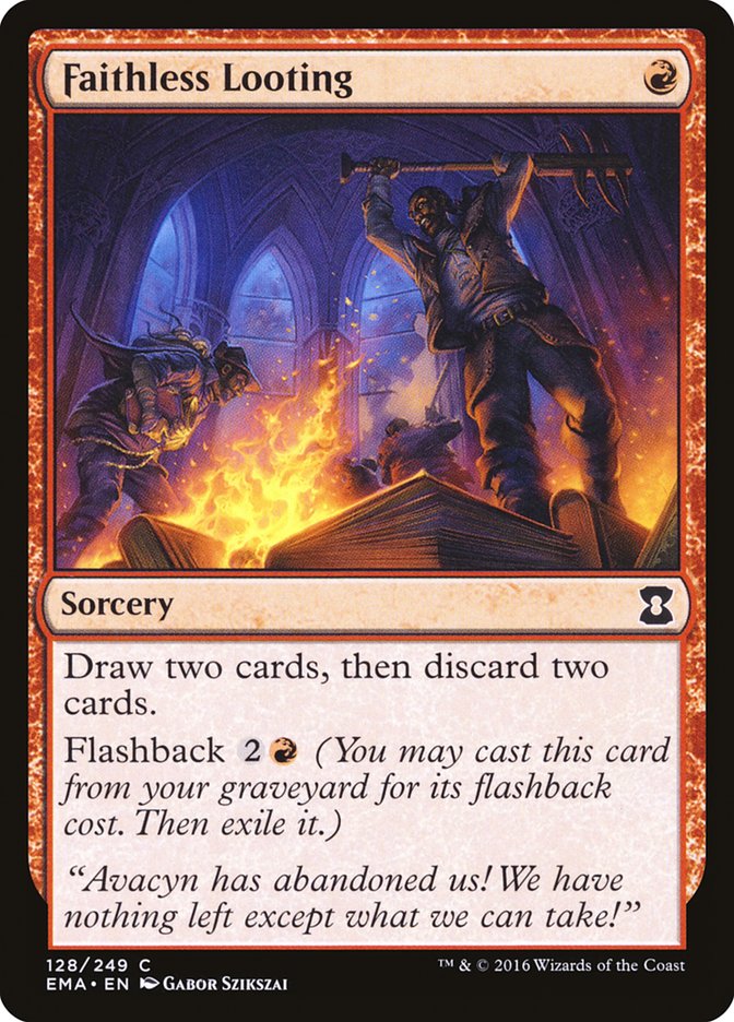 Faithless Looting [Eternal Masters] - Magic: The Gathering - Card Brawlers | Quebec | Canada |