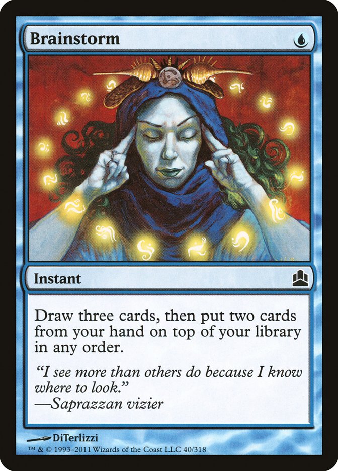 Brainstorm [Commander 2011] - Magic: The Gathering - Card Brawlers | Quebec | Canada |