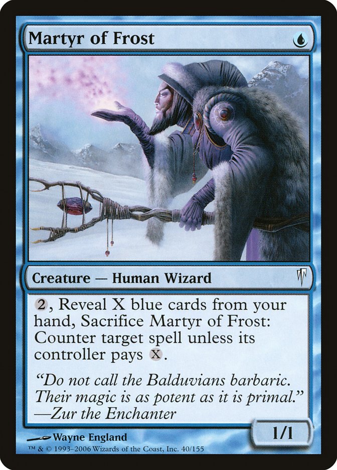 Martyr of Frost [Coldsnap] - Magic: The Gathering - Card Brawlers | Quebec | Canada |
