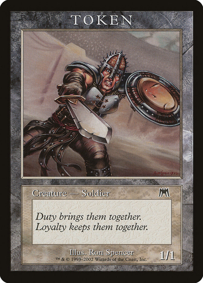 Soldier Token [Magic Player Rewards 2002] - Magic: The Gathering - Card Brawlers | Quebec | Canada |