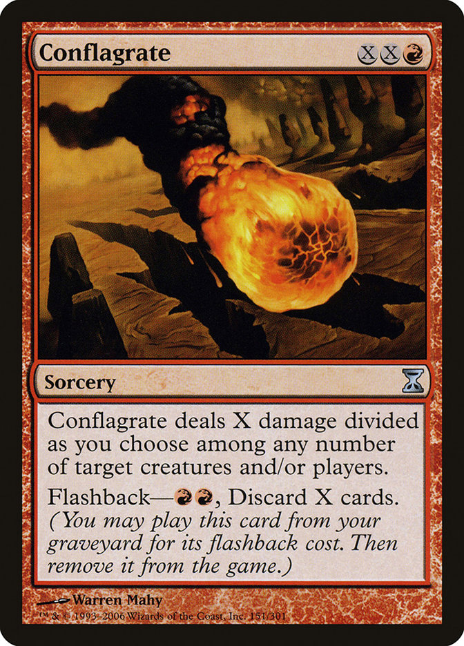 Conflagrate [Time Spiral] - Magic: The Gathering - Card Brawlers | Quebec | Canada |