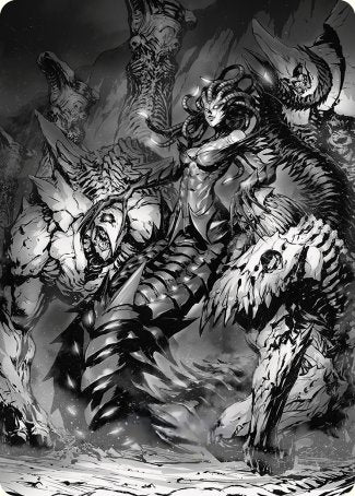 Vraska, Betrayal's Sting Art Card [Phyrexia: All Will Be One Art Series] - Magic: The Gathering - Card Brawlers | Quebec | Canada |
