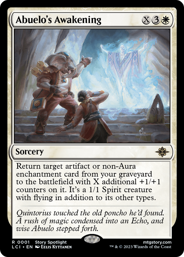 Abuelo's Awakening [The Lost Caverns of Ixalan] - Magic: The Gathering - Card Brawlers | Quebec | Canada |