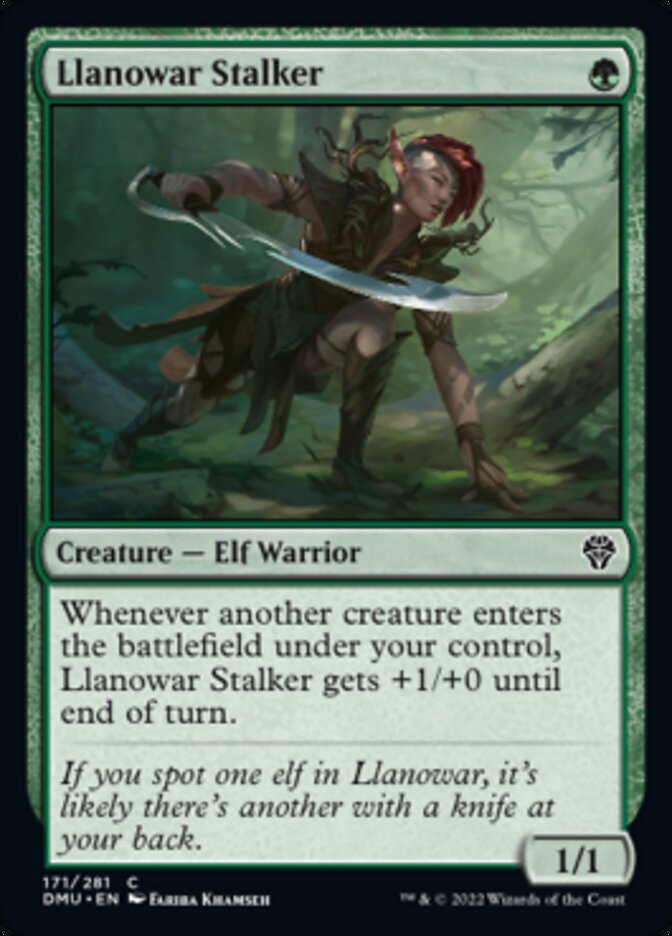 Llanowar Stalker [Dominaria United] - Magic: The Gathering - Card Brawlers | Quebec | Canada |