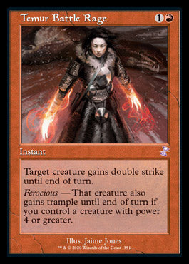 Temur Battle Rage (Timeshifted) [Time Spiral Remastered] - Magic: The Gathering - Card Brawlers | Quebec | Canada |