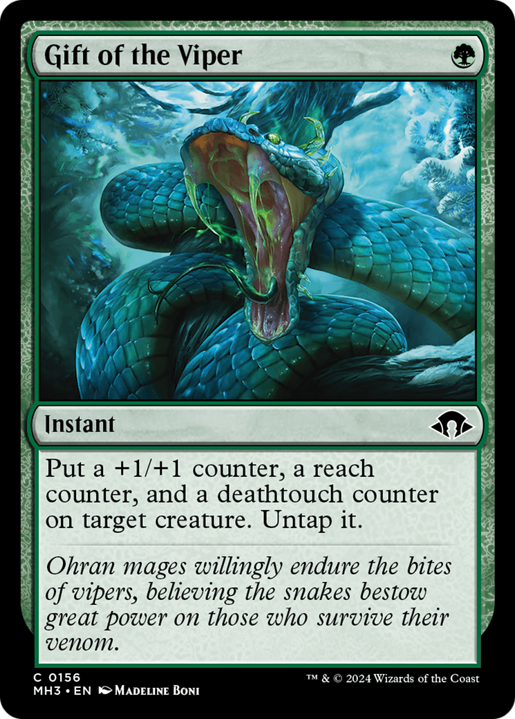 Gift of the Viper [Modern Horizons 3] - Magic: The Gathering - Card Brawlers | Quebec | Canada |