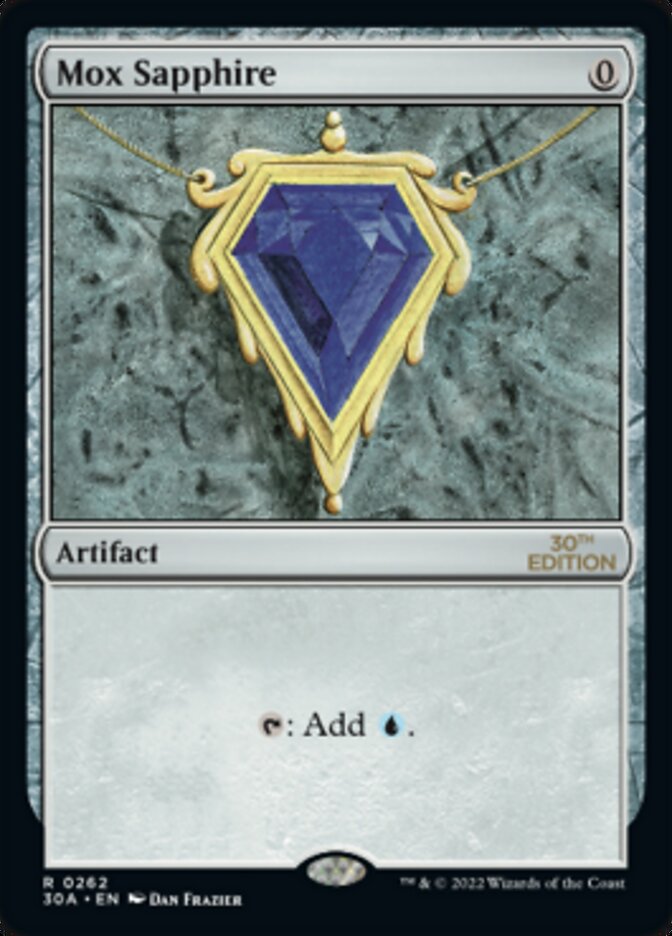 Mox Sapphire [30th Anniversary Edition] - Magic: The Gathering - Card Brawlers | Quebec | Canada |