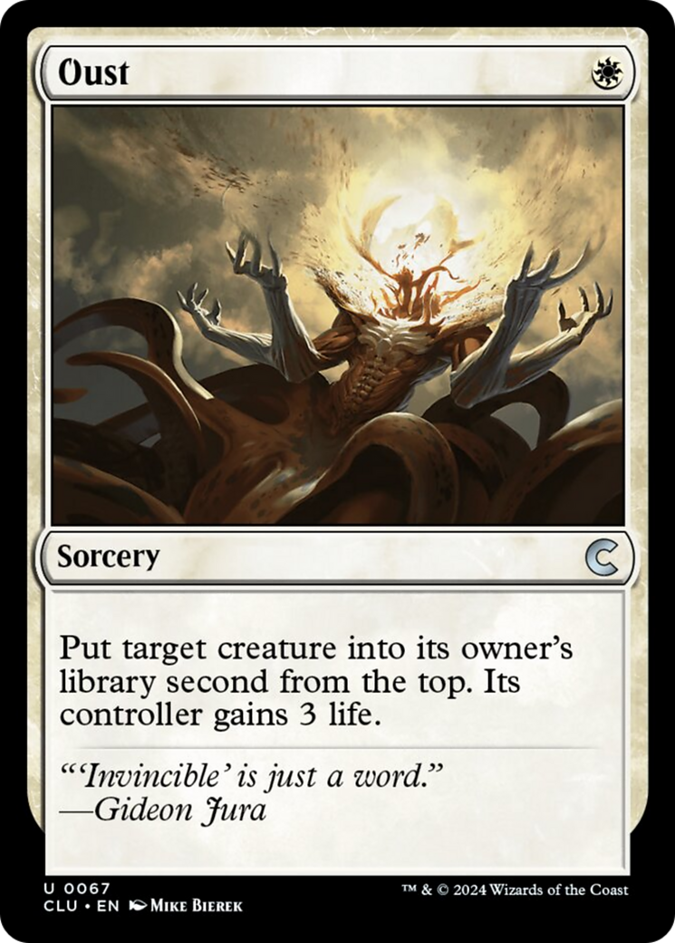 Oust [Ravnica: Clue Edition] - Magic: The Gathering - Card Brawlers | Quebec | Canada |