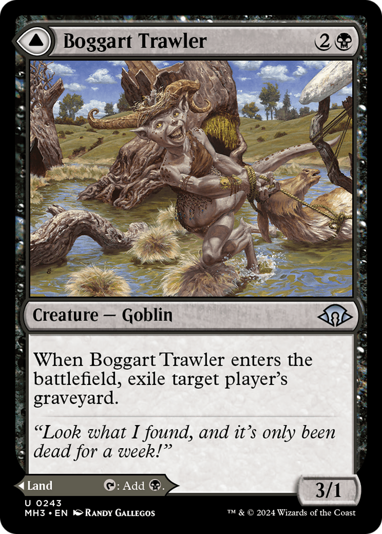 Boggart Trawler // Boggart Bog [Modern Horizons 3] - Magic: The Gathering - Card Brawlers | Quebec | Canada |