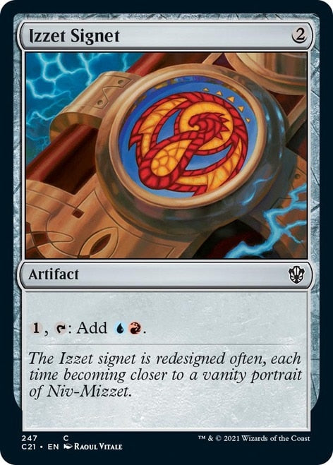 Izzet Signet [Commander 2021] - Magic: The Gathering - Card Brawlers | Quebec | Canada |