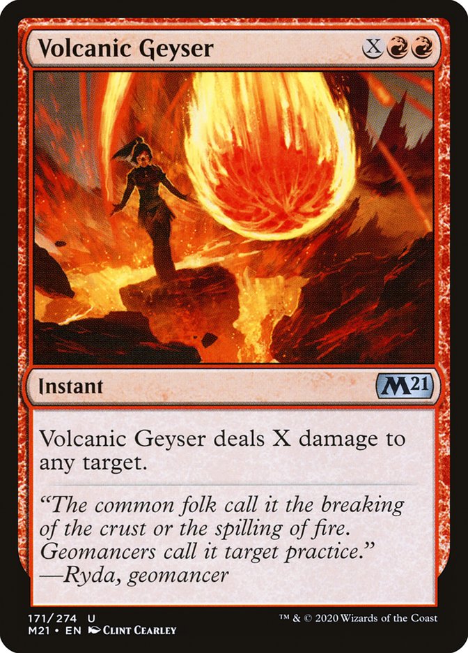 Volcanic Geyser [Core Set 2021] - Magic: The Gathering - Card Brawlers | Quebec | Canada |