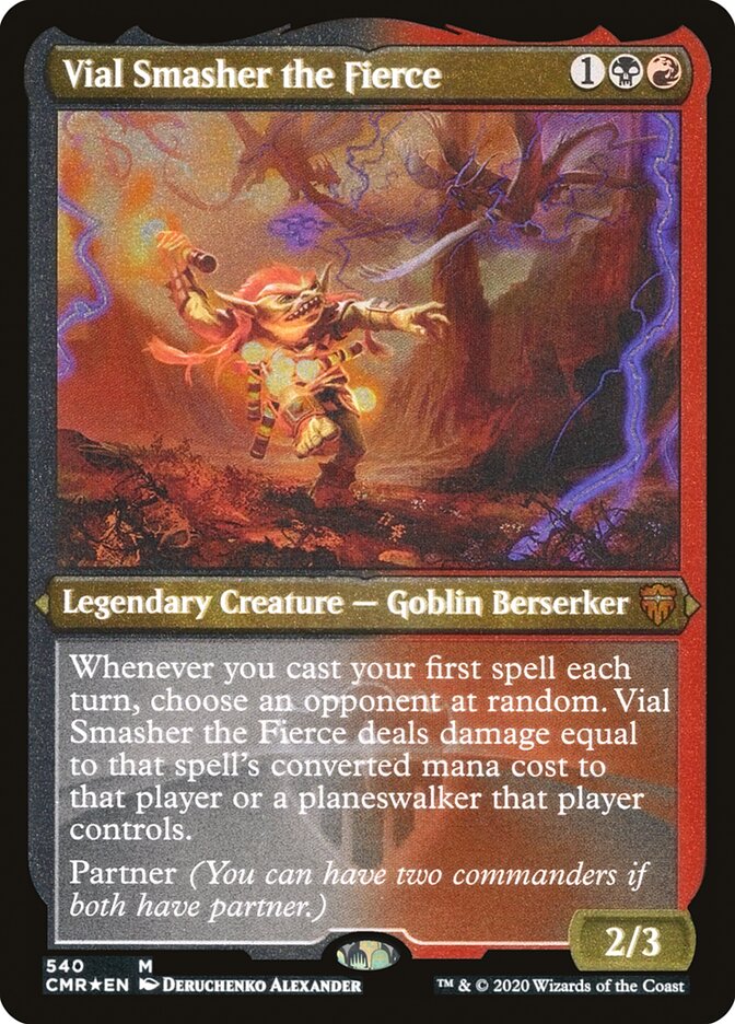 Vial Smasher the Fierce (Etched) [Commander Legends] - Magic: The Gathering - Card Brawlers | Quebec | Canada |