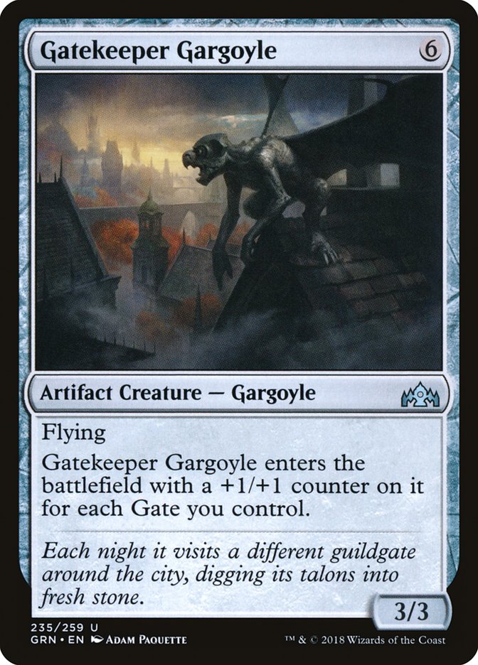 Gatekeeper Gargoyle [Guilds of Ravnica] - Magic: The Gathering - Card Brawlers | Quebec | Canada |