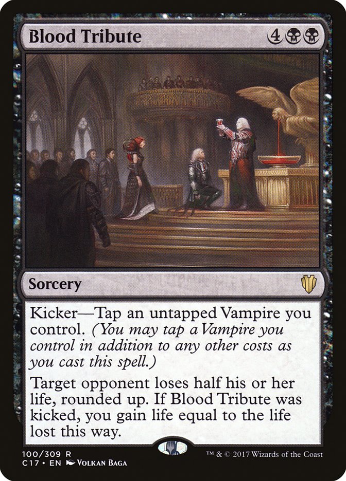 Blood Tribute [Commander 2017] - Magic: The Gathering - Card Brawlers | Quebec | Canada |