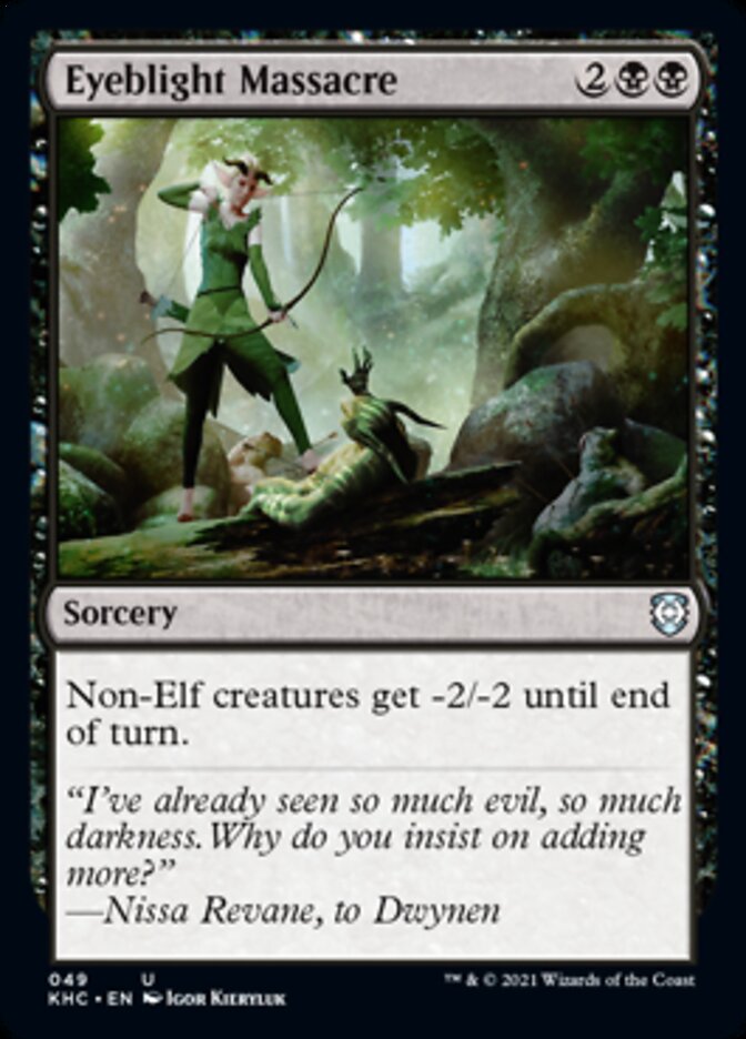 Eyeblight Massacre [Kaldheim Commander] - Magic: The Gathering - Card Brawlers | Quebec | Canada |