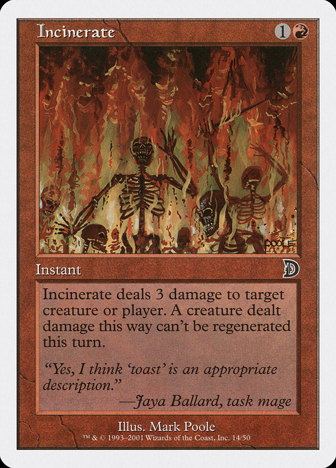 Incinerate [Deckmasters] - Magic: The Gathering - Card Brawlers | Quebec | Canada |