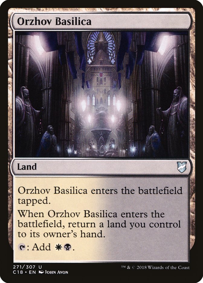 Orzhov Basilica [Commander 2018] - Magic: The Gathering - Card Brawlers | Quebec | Canada |