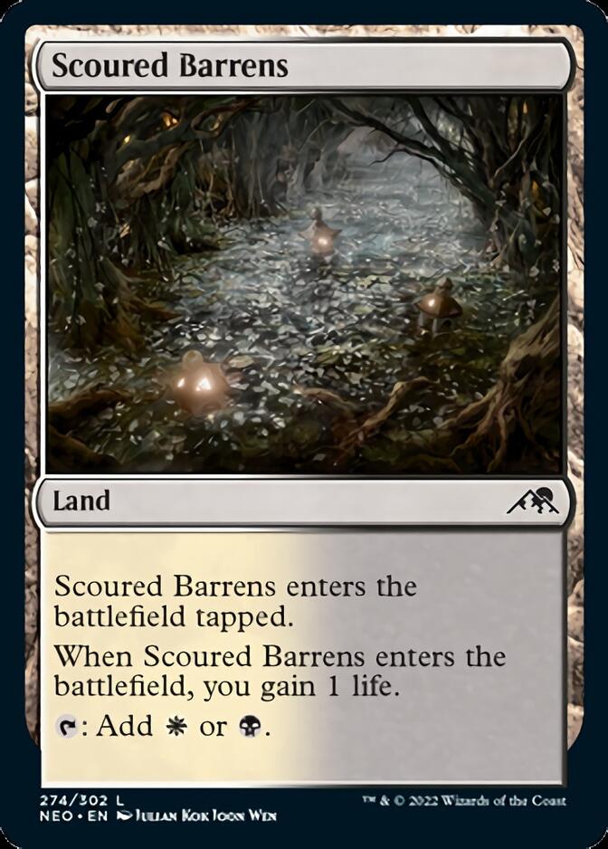 Scoured Barrens [Kamigawa: Neon Dynasty] - Magic: The Gathering - Card Brawlers | Quebec | Canada |