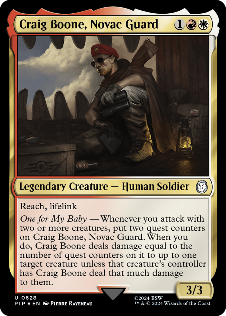 Craig Boone, Novac Guard (Surge Foil) [Fallout] - Magic: The Gathering - Card Brawlers | Quebec | Canada |